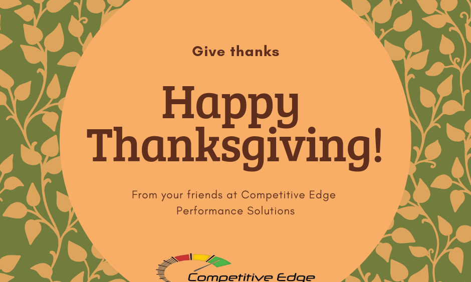 thanksgiving competitive edge performance solutions